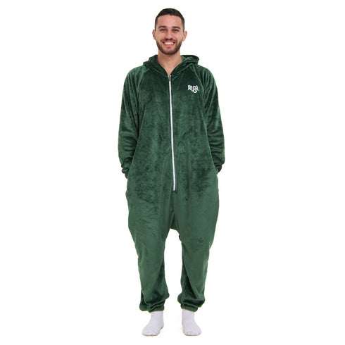Snuggs Blanket Onesie Green